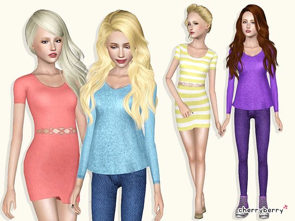 the sims 3 clothes sets